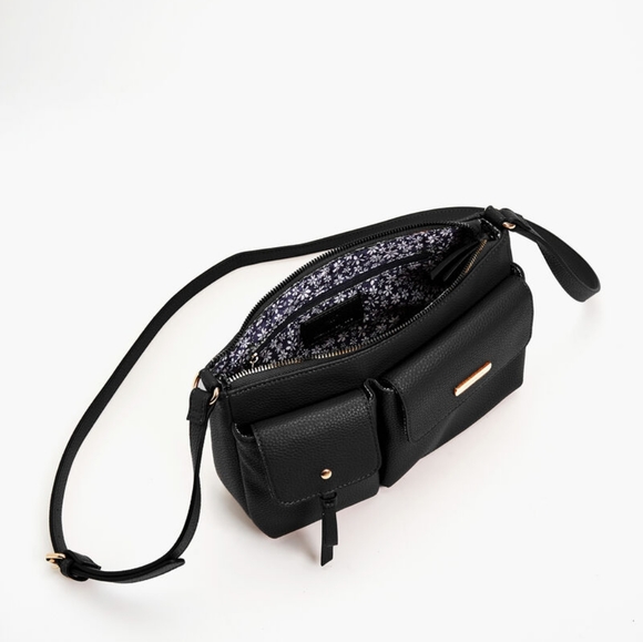 NANETTE LEPORE BLACK CROSSBODY BAG - Picture 4 of 12